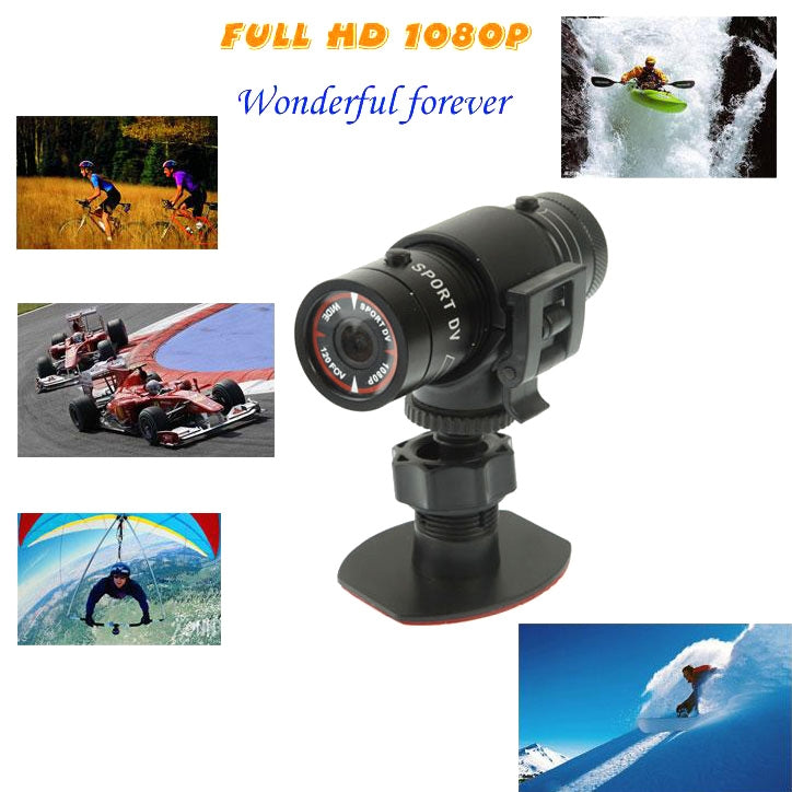 F9 Full HD 1080P Action Helmet Camera / Sports Camera / Bicycle Camera, Support TF Card, 120 Degree Wide Angle Lens - free shipping - PMC TechLife - Order now!
