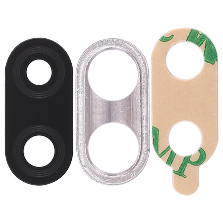 For Huawei P20 Lite 10pcs Back Camera Bezel with Lens Cover & Adhesive (Black) - Camera by PMC TechLife | Online Shopping South Africa | PMC TechLife | Buy Now Pay Later Mobicred
