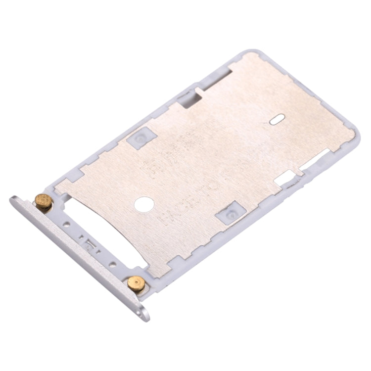 For Xiaomi Redmi 3 & 3s SIM & SIM / TF Card Tray(Silver) - Card Tray by PMc TechLife | Online Shopping South Africa | PMc TechLife | Buy Now Pay Later Mobicred
