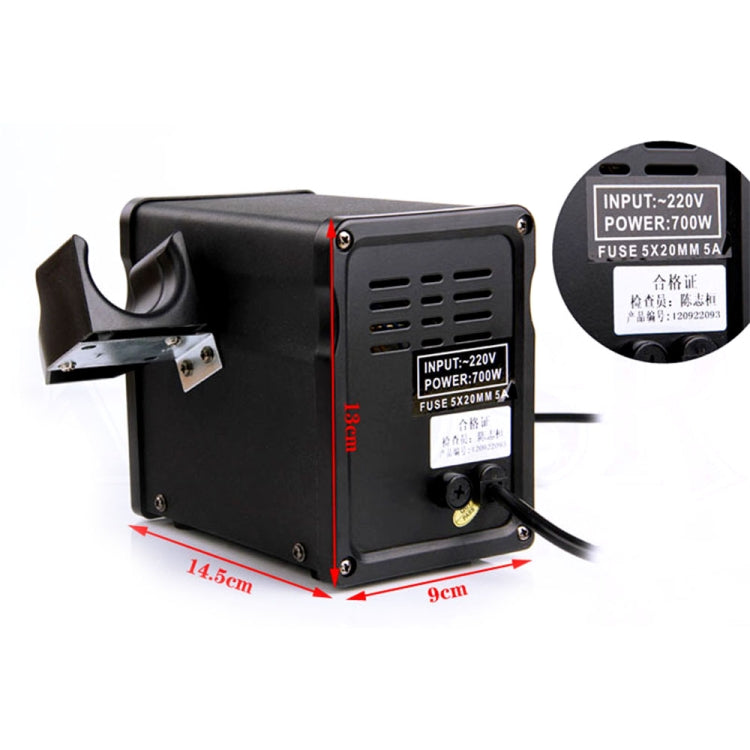 Kaisi 878D 2 In 1 LCD Digital Display Heat Gun Soldering Station 700W for BGA Rework Solder Station Hot Air Gun Welder Equipment, EU Plug - free shipping - PMC TechLife - Order now!