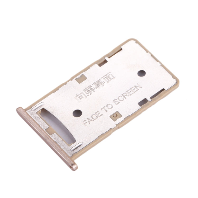 For Xiaomi Redmi 4A SIM & SIM / TF Card Tray(Gold) - free shipping - PMc TechLife - Order now!