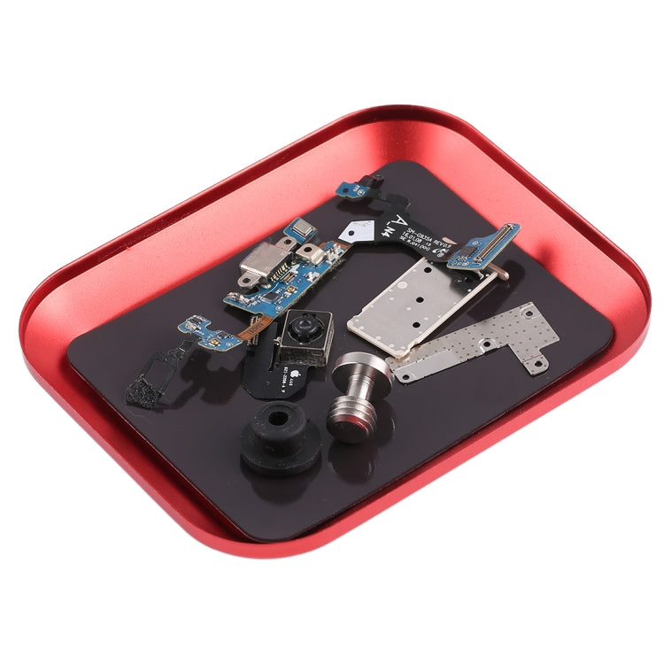Aluminium Alloy Screw Tray Phone Repair Tool(Red) - free shipping - PMC TechLife - Order now!
