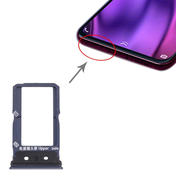 For Vivo NEX Dual Display SIM Card Tray + SIM Card Tray (Blue) - free shipping - PMC TechLife - Order now!