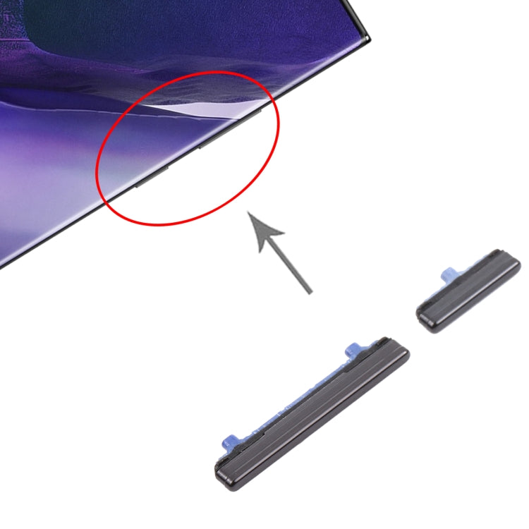 For Samsung Galaxy Note20 Ultra Power Button and Volume Control Button(Black) - free shipping - PMc TechLife - Order now!