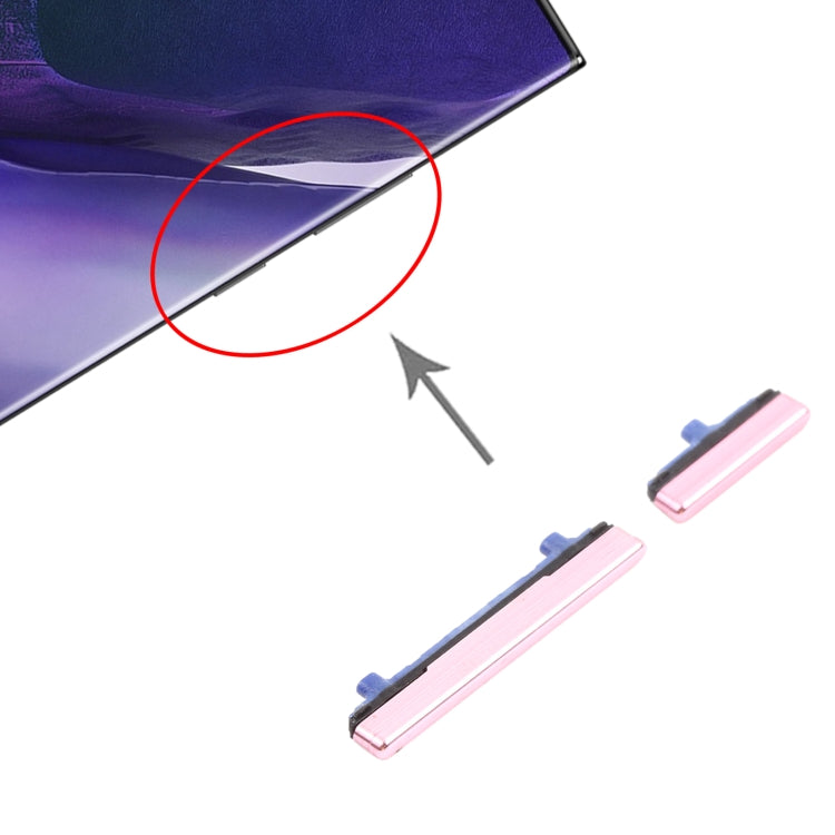 For Samsung Galaxy Note20 Ultra Power Button and Volume Control Button(Pink) - free shipping - PMc TechLife - Order now!