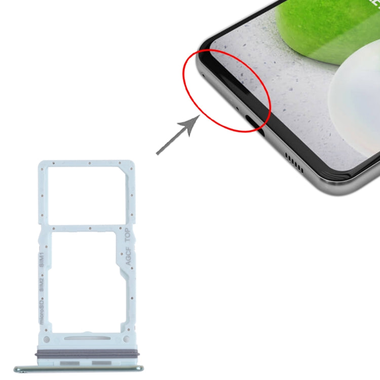 For Samsung Galaxy A73 5G SM-A736B Original SIM Card Tray + SIM Card Tray / Micro SD Card Tray (Green) - free shipping - PMc TechLife - Order now!