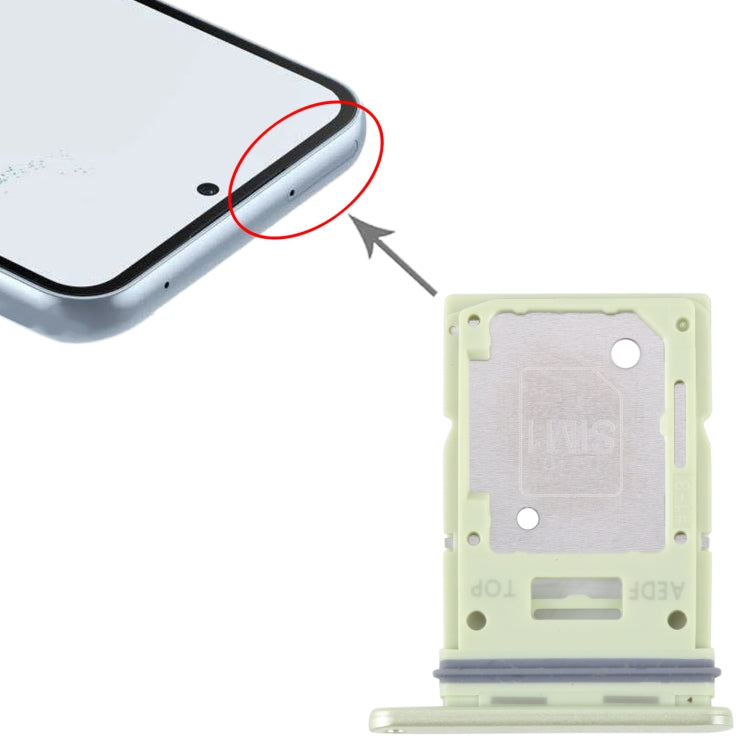 For Samsung Galaxy A54 SM-A546 Original SIM Card Tray + Micro SD Card Tray (Green) - free shipping - PMc TechLife - Order now!