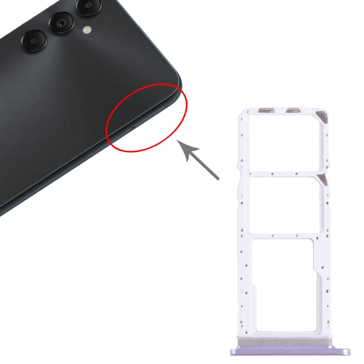For Samsung Galaxy A05s SM-A057 Original SIM + SIM Card Tray + Micro SD Card Tray (Purple) - free shipping - PMc TechLife - Order now!