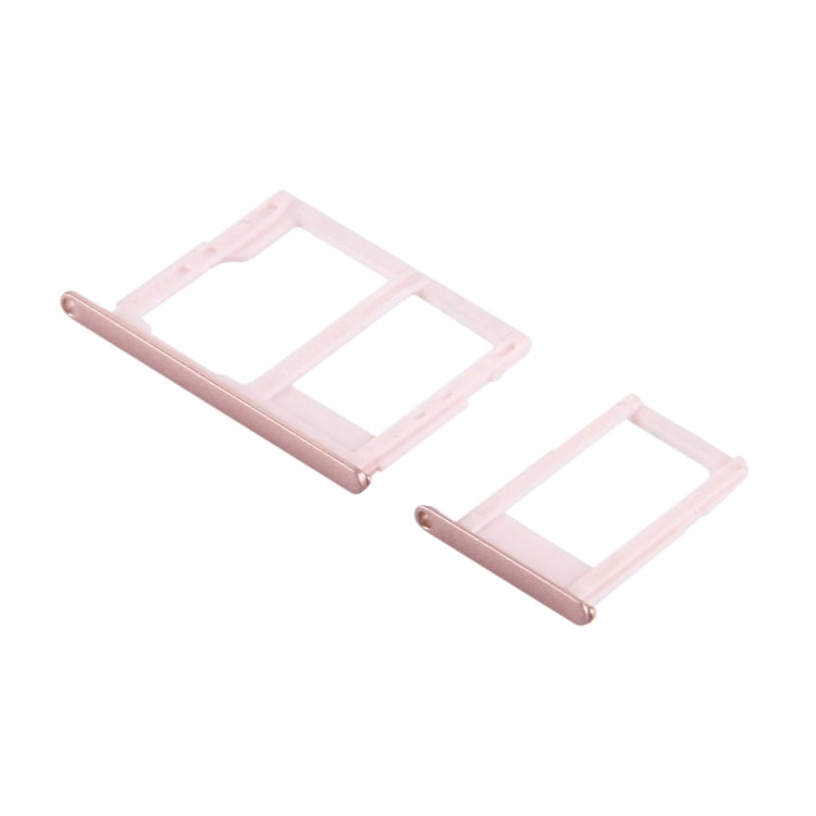 For Galaxy J5 Prime / G570 & J7 Prime / G610 SIM Card Tray + Micro SD & SIM Card Tray (Rose Gold) - free shipping - PMc TechLife - Order now!