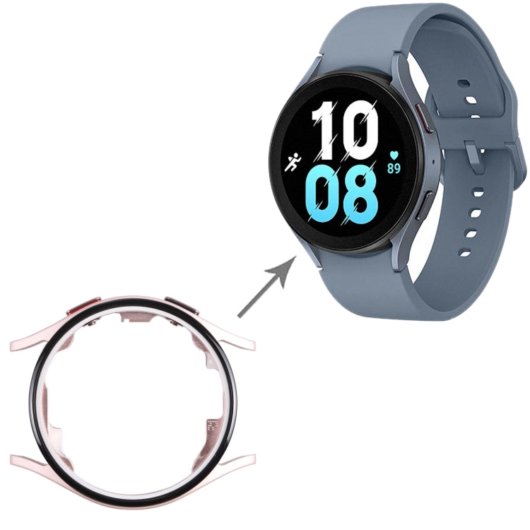 Original LCD Screen Frame Bezel Plate For Samsung Galaxy Watch5 40mm SM-R900 R905(Gold) - free shipping - PMc TechLife - Order now!