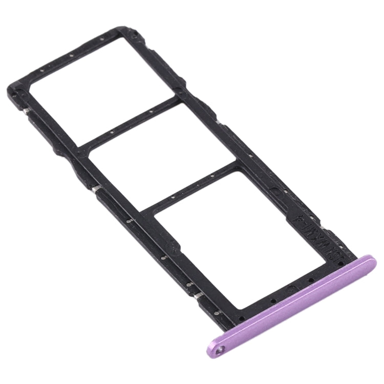 SIM Card Tray + SIM Card Tray + Micro SD Card Tray for Huawei Y8s (Purple) - Card Socket by PMc TechLife | Online Shopping South Africa | PMc TechLife | Buy Now Pay Later Mobicred