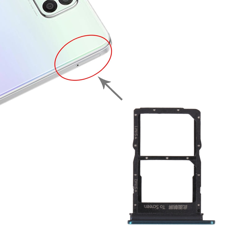 SIM Card Tray + SIM Card Tray for Huawei Nova 8 SE (Green) - Card Socket by PMc TechLife | Online Shopping South Africa | PMc TechLife | Buy Now Pay Later Mobicred
