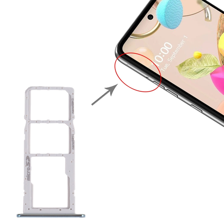 SIM Card Tray + SIM Card Tray + Micro SD Card Tray for LG K42 / K52 (Brazil) LMK420 LMK420H LMK420E LMK420Y(Green) - free shipping - PMC TechLife - Order now!