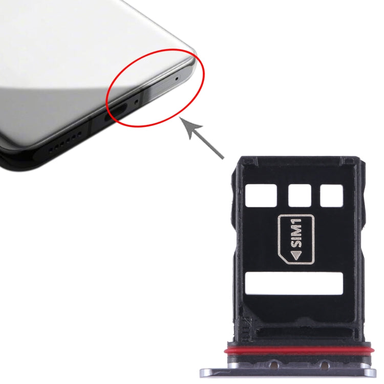 For Huawei P50E SIM + NM Card Tray (Blue) - Card Socket by PMc TechLife | Online Shopping South Africa | PMc TechLife | Buy Now Pay Later Mobicred