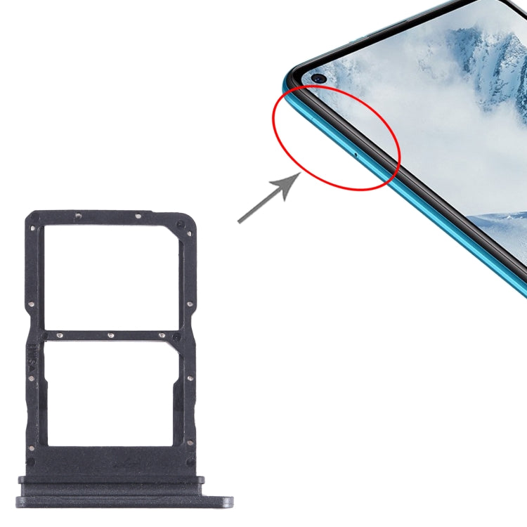 For Huawei Maimang 20 SIM + SIM Card Tray (Black) - Card Socket by PMc TechLife | Online Shopping South Africa | PMc TechLife | Buy Now Pay Later Mobicred