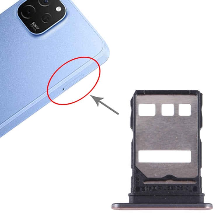 For Huawei Enjoy 50 Plus SIM Card Tray (Gold) - Card Socket by PMc TechLife | Online Shopping South Africa | PMc TechLife | Buy Now Pay Later Mobicred