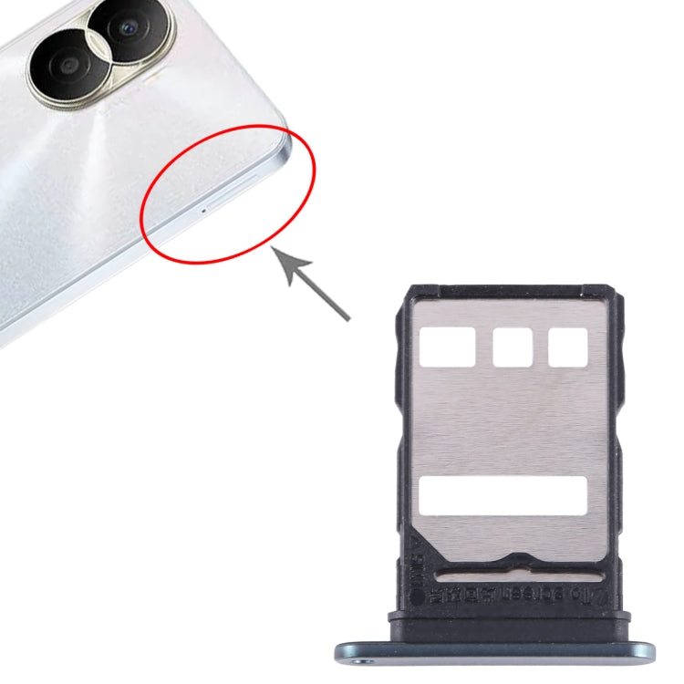 For Honor Play7T Pro SIM Card Tray (Green) - Card Socket by PMc TechLife | Online Shopping South Africa | PMc TechLife | Buy Now Pay Later Mobicred