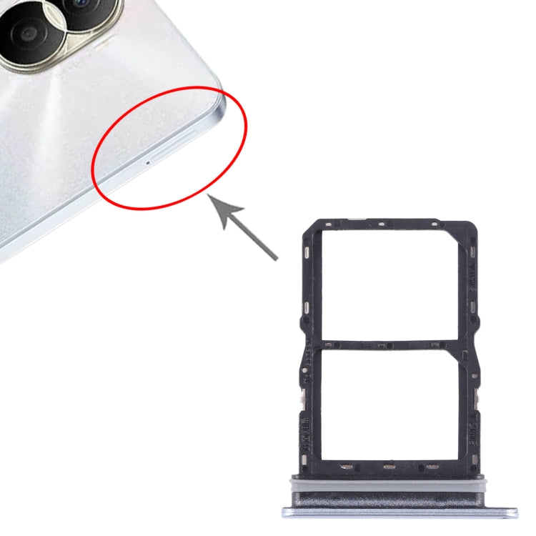 For Honor Play7T SIM + SIM Card Tray (Green) - Card Socket by PMc TechLife | Online Shopping South Africa | PMc TechLife | Buy Now Pay Later Mobicred