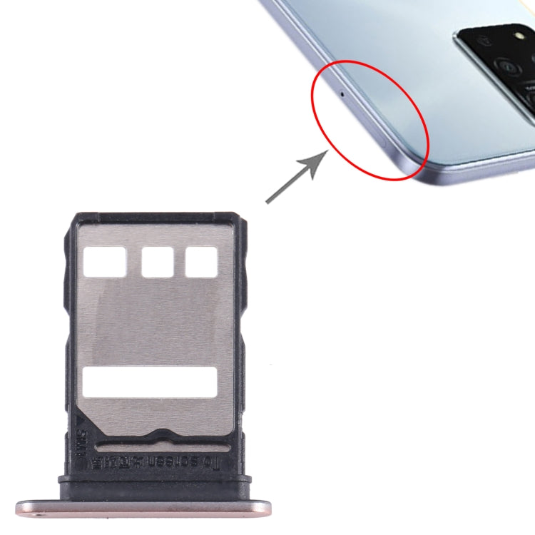 For Honor Play 50 Plus SIM Card Tray (Gold) - Card Socket by PMc TechLife | Online Shopping South Africa | PMc TechLife | Buy Now Pay Later Mobicred