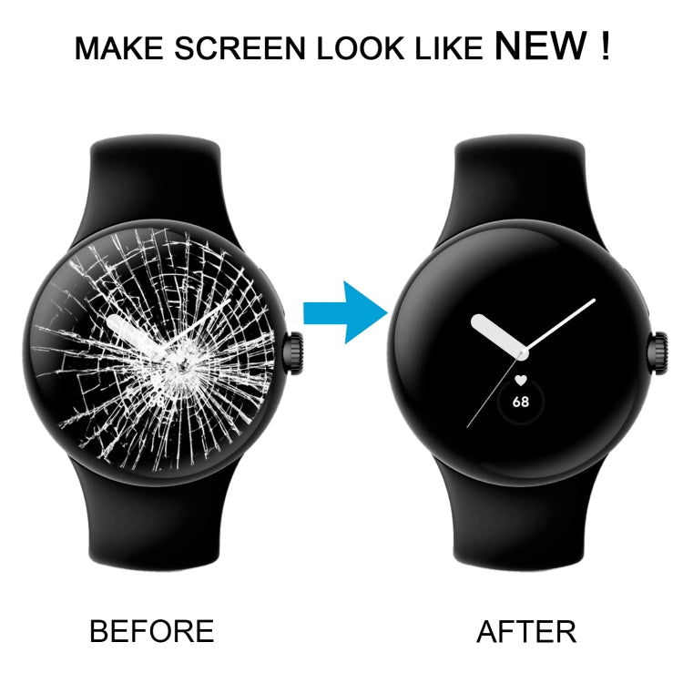 AMOLED LCD Screen With Digitizer Full Assembly For Google Pixel Watch 2022 GQF4C/GBZ4S/GWT9R 41mm - Other by PMC TechLife | Online Shopping South Africa | PMC TechLife | Buy Now Pay Later Mobicred