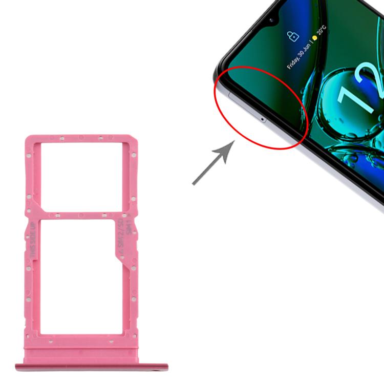 For Nokia G42 Original SIM Card Tray + SIM Card Tray / Micro SD Card Tray (Red) - free shipping - PMc TechLife - Order now!