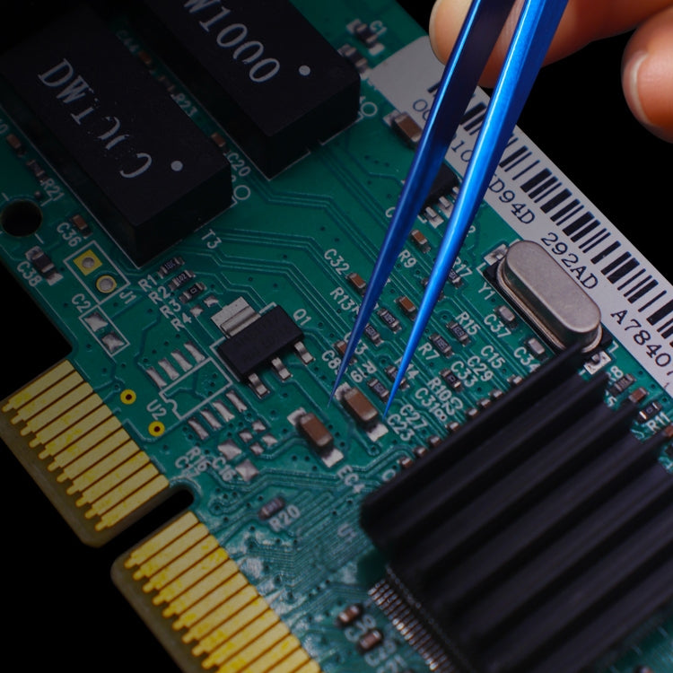 Vetus MCS-12 Bright Color Tweezers(Blue) - Tweezers by VETUS | Online Shopping South Africa | PMC TechLife | Buy Now Pay Later Mobicred