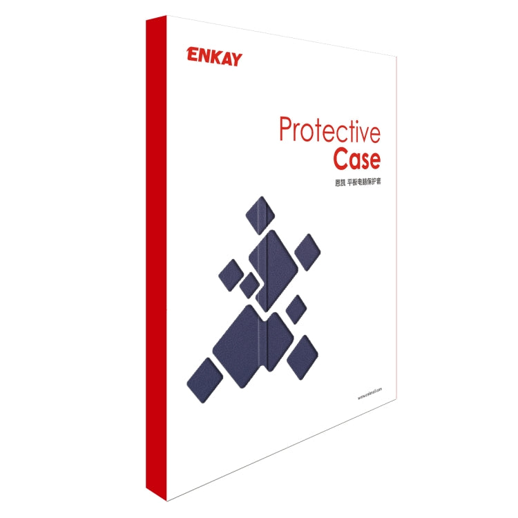 For Samsung Galaxy Tab S6 Lite P610 / P615 / Tab S6 Lite 2022 / P613 / P619 ENKAY 3-Fold Plastic Leather Smart Tablet Case(Light Blue) - free shipping - PMc TechLife - Order now!