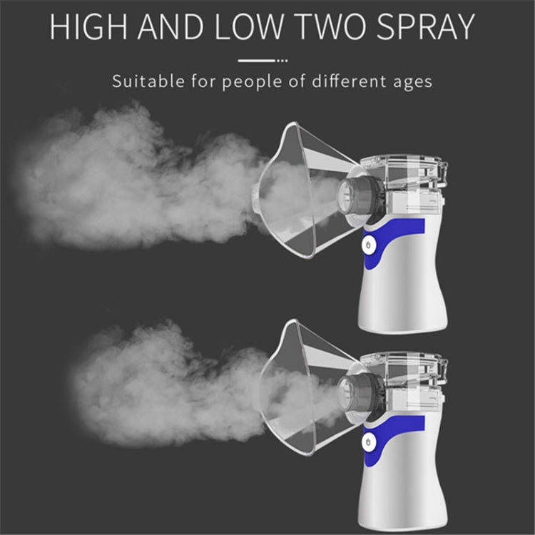JZ-492S Portable Ultrasonic Nebulizer Mini Handheld Inhaler Respirator Health Care Home Machine Atomizer(White) - free shipping - PMC TechLife - Order now!