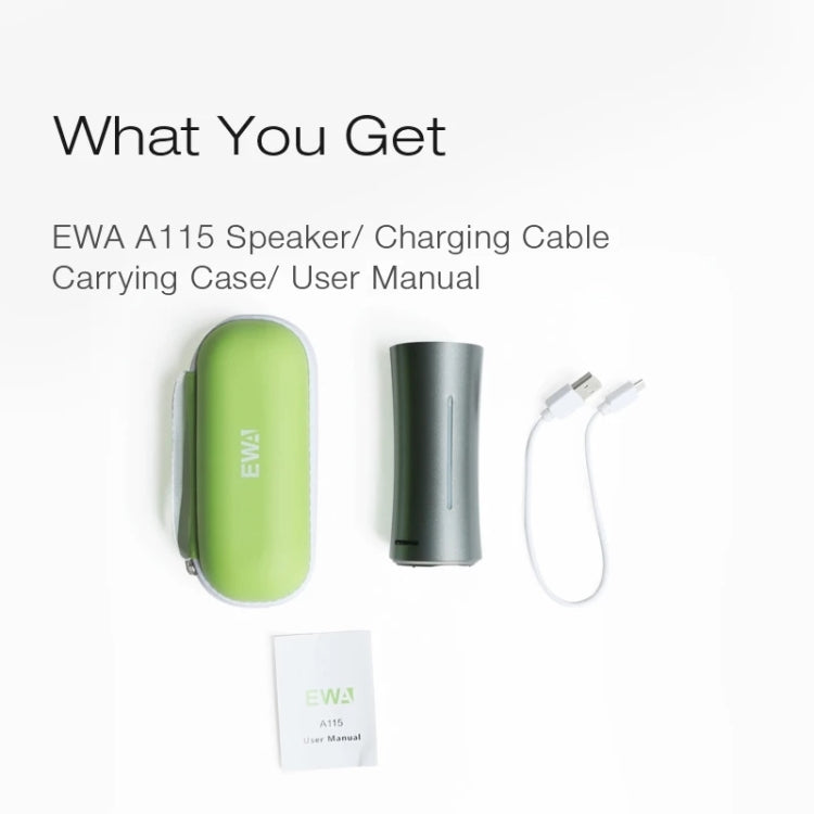 EWA A115 Portable Metal Bluetooth Speaker 105H Power Hifi Stereo Outdoor Subwoofer(Gold) - free shipping - PMC Jewellery - Order now!