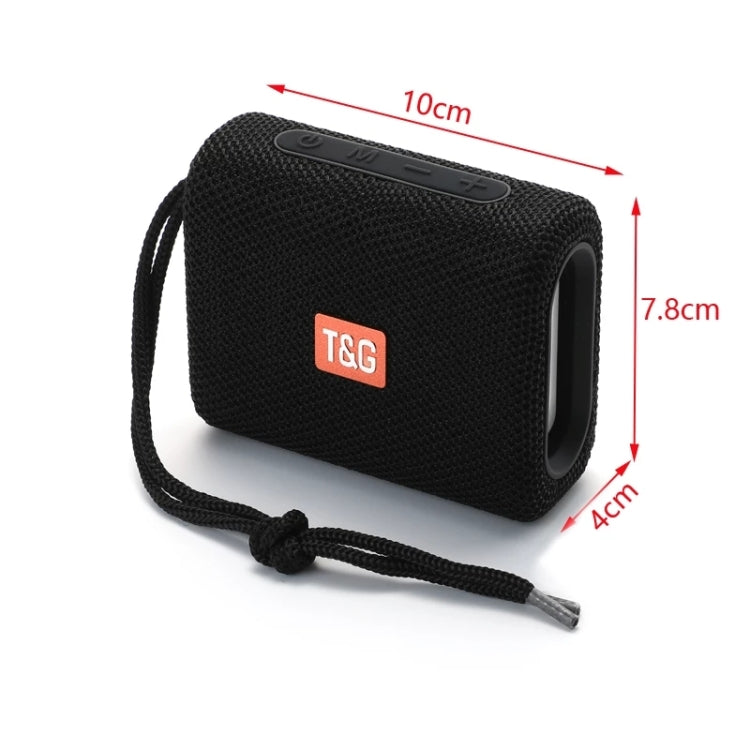 T&G TG313 Portable Outdoor Waterproof Bluetooth Speaker Subwoofer Support TF Card FM Radio AUX(Gray) - free shipping - PMC Jewellery - Order now!