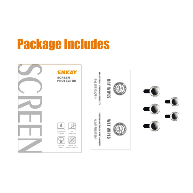 For Samsung Galaxy S22 Ultra 5G ENKAY Aluminium Alloy + Tempered Glass Camera Lens Cover (Colour) - Galaxy S22 Ultra 5G Tempered Glass by ENKAY | Online Shopping South Africa | PMC TechLife