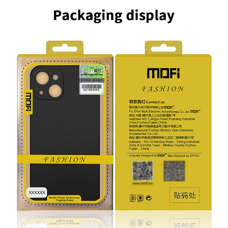 For iPhone 14 MOFI Fandun Series Frosted PC Ultra-thin Phone Case(Red) - free shipping - PMC TechLife - Order now!