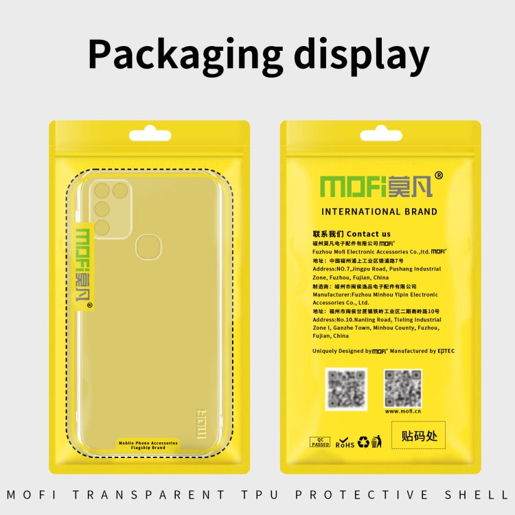 For Infinix Note 12 / G96 MOFI Ming Series Ultra-thin TPU Phone Case(Transparent) - Infinix Cases by MOFI | Online Shopping South Africa | PMC TechLife
