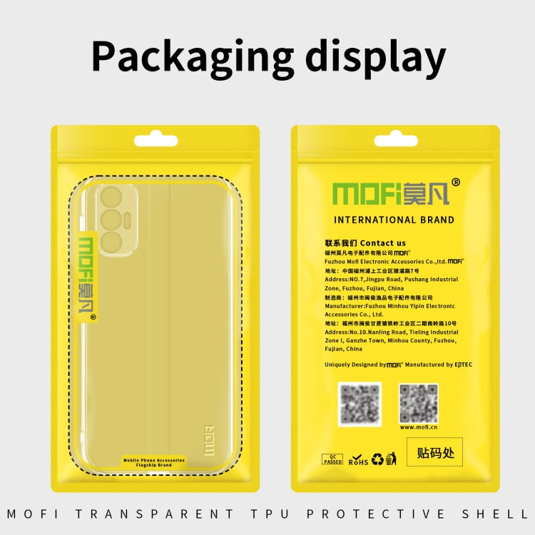 For Xiaomi Redmi A1 MOFI Ming Series Ultra-thin TPU Phone Case(Transparent) - Xiaomi Cases by MOFI | Online Shopping South Africa | PMC TechLife