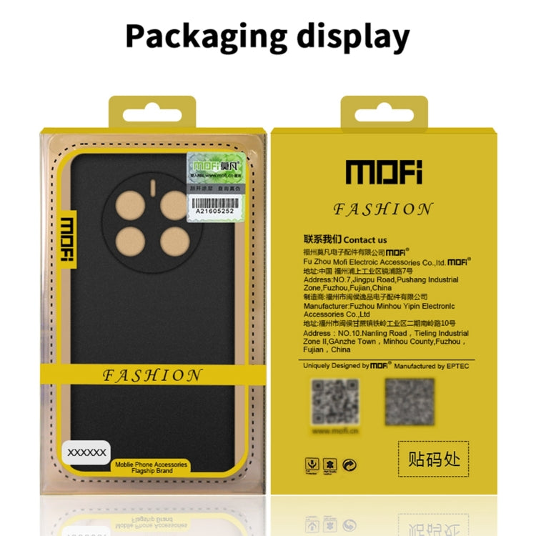 For Huawei Mate 50 MOFI Fandun Series Frosted Ultra-thin PC Hard Phone Case(Red) - Huawei Cases by MOFI | Online Shopping South Africa | PMC TechLife | Buy Now Pay Later Mobicred