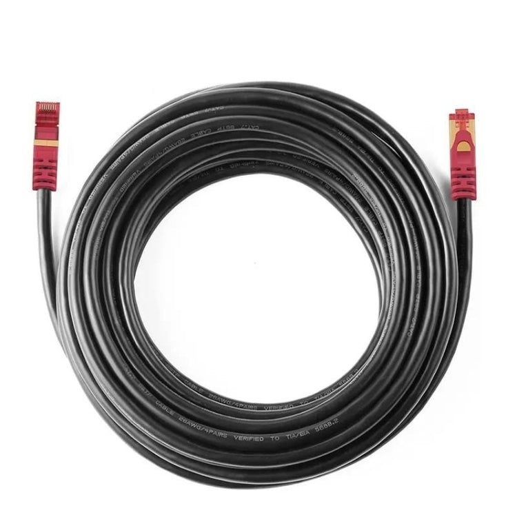 Gold Plated Head CAT7 High Speed 10Gbps Ethernet RJ45 Network LAN Cable (10m) - Lan Cable and Tools by PMC Jewellery | Online Shopping South Africa | PMC Jewellery | Buy Now Pay Later Mobicred