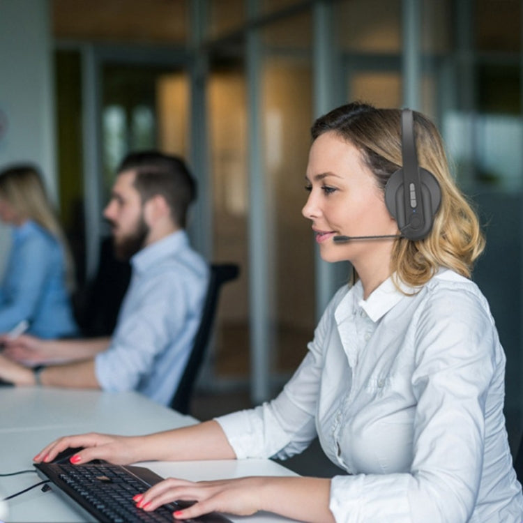 OY632 For Call Center Office Telephone Noise Cancelling Mic HiFi Stereo Earphone - Microphones & Headsets by PMC Jewellery | Online Shopping South Africa | PMC Jewellery | Buy Now Pay Later Mobicred