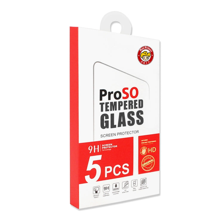 For Redmi K70 / K70 Pro / K70E 5pcs ENKAY Hat-Prince 0.26mm 9H 2.5D High Aluminum-silicon Tempered Glass Film - by ENKAY | Online Shopping South Africa | PMC Jewellery | Buy Now Pay Later Mobicred