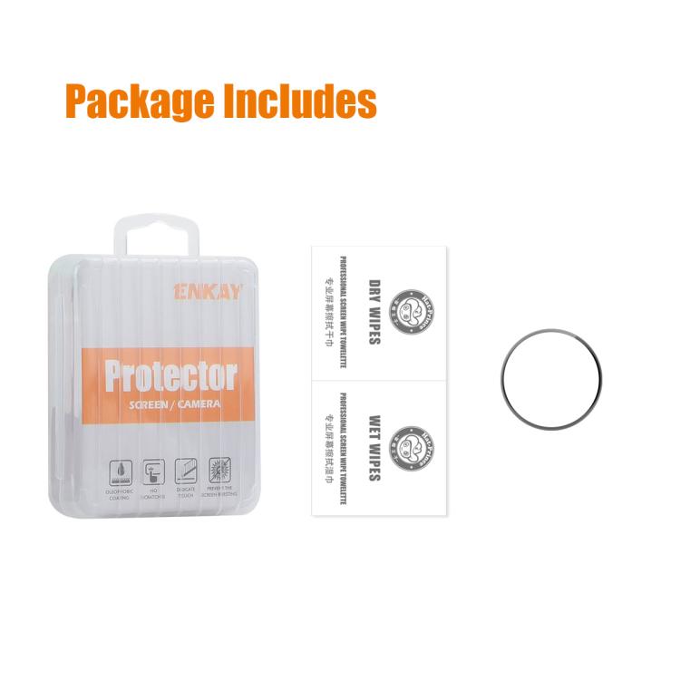 For Garmin Instinct E 45mm ENKAY 3D Full Coverage Soft PC Edge PMMA HD Screen Protector Film - free shipping - PMC TechLife - Order now!