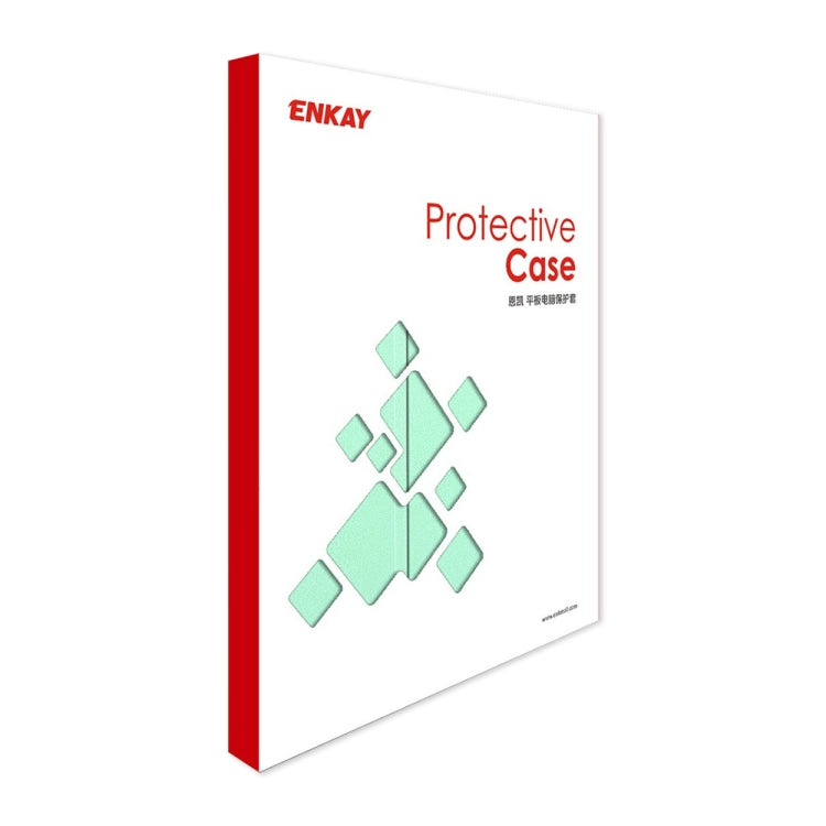 For Samsung Galaxy Tab S9 ENKAY Tri-fold Custer Leather TPU Bottom Smart Case with Pen Slot(Purple) - free shipping - PMC Jewellery - Order now!