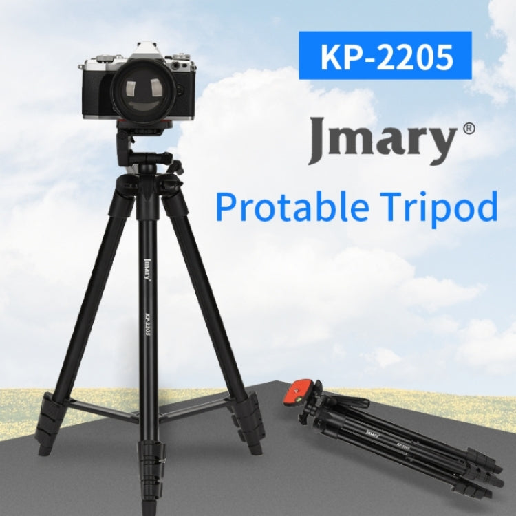 JMARY KP2205 Travel Tripod Mobile Phone Holder Telescopic Camera Mount Tripod Stand - Tripods by Jmary | Online Shopping South Africa | PMC TechLife | Buy Now Pay Later Mobicred