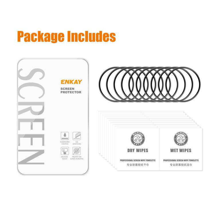 For Huawei Watch 5 42mm 10pcs ENKAY 3D Full Coverage Soft PC Edge PMMA HD Screen Film - free shipping - PMC TechLife - Order now!