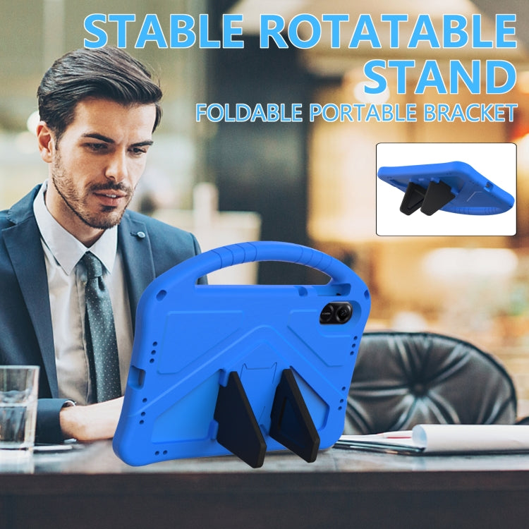 For Honor Pad X8 Pro EVA Shockproof Tablet Case with Holder(Blue) - Honor by PMC TechLife | Online Shopping South Africa | PMC TechLife | Buy Now Pay Later Mobicred