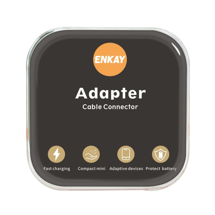 ENKAY USB 3.0 Adapter 90 Degree Angle Male to Female Combo Coupler Extender Connector, Angle:Horizontal Left - USB 3.0 by ENKAY | Online Shopping South Africa | PMC TechLife | Buy Now Pay Later Mobicred