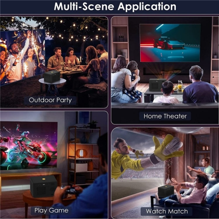 Y7 Portable HD Projector Media Player(US Plug) - LED Projector by PMC TechLife | Online Shopping South Africa | PMC TechLife | Buy Now Pay Later Mobicred