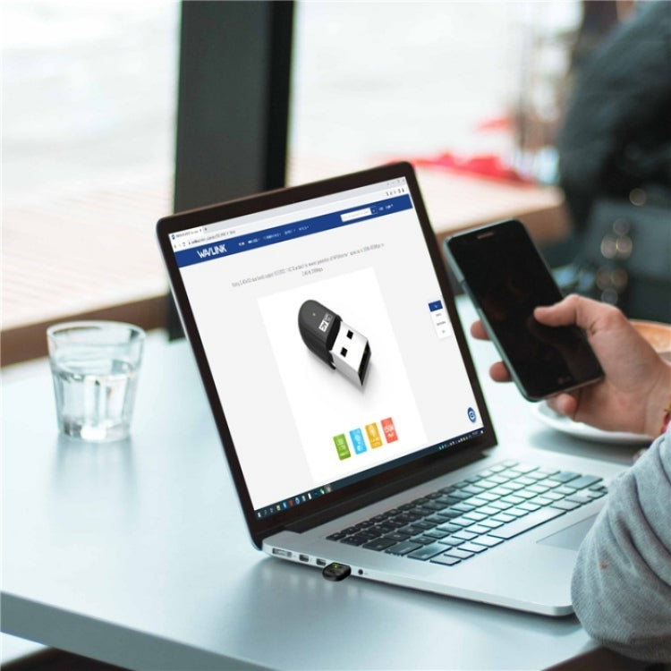 WAVLINK WN691A1F 5GHz / 2.4GHz Wireless Dongle AC650 USB 2.0 WiFi Adapter - free shipping - PMC Jewellery - Order now!