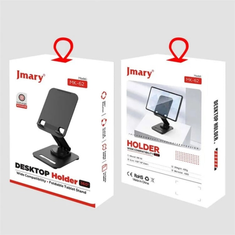 JMARY MK62 360-Degree Rotating Foldable Desktop Phone Tablet Holder - Stand by Jmary | Online Shopping South Africa | PMC TechLife | Buy Now Pay Later Mobicred