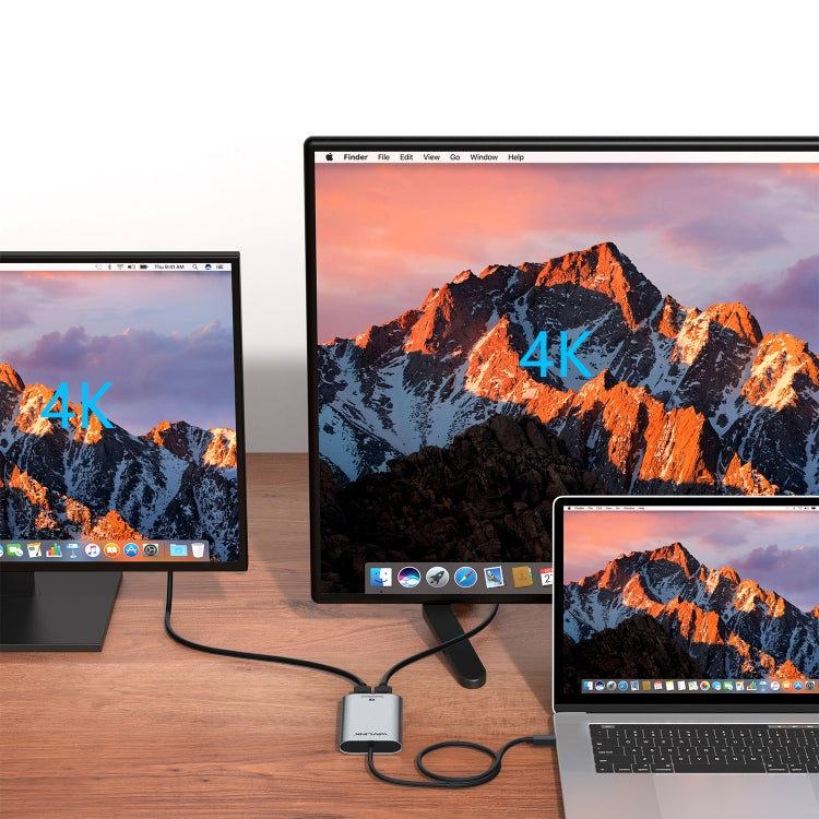 WAVLINK WL-UTA02H Multi-Screen Extender Converter Thunderbolt 3 to Dual HDMI Adapter - free shipping - PMC Jewellery - Order now!