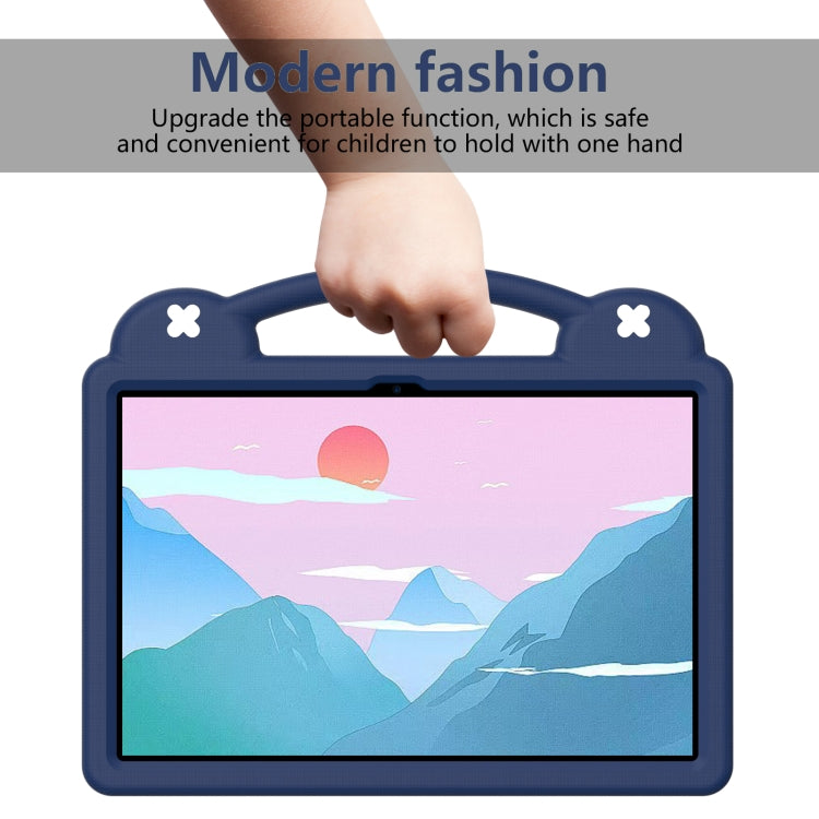 For Lenovo Tab P12 / Xiaoxin Pad Pro 12.7 Handle Kickstand Children EVA Shockproof Tablet Case(Mint Green) - Lenovo by PMC TechLife | Online Shopping South Africa | PMC TechLife | Buy Now Pay Later Mobicred