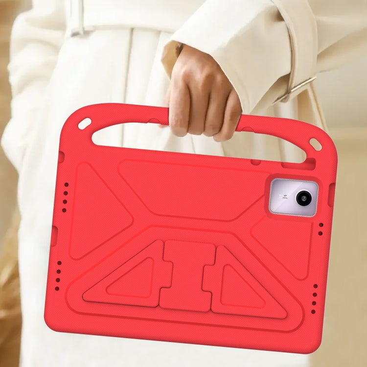 For Amazon Fire Max 11 2023 Handle EVA Shockproof Tablet Case with Holder(Red) - Amazon by PMC TechLife | Online Shopping South Africa | PMC TechLife | Buy Now Pay Later Mobicred